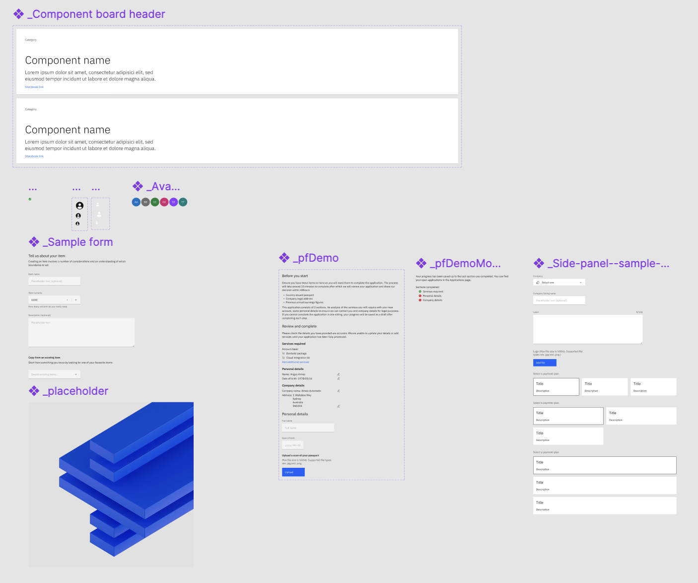 Carbon salesforce components