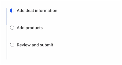 Progressive disclosure animation