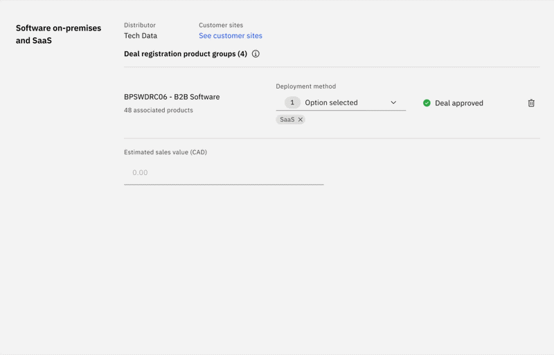 Inline eligibility feedback animation